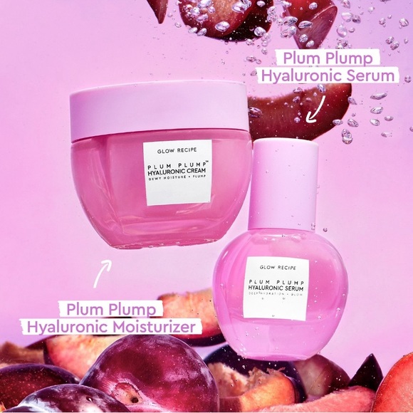 GLOW RECIPE Hyaluronic Hydrating Plum Plump Product VALUE SIZE BNIB - Picture 2 of 9